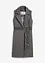 Gilet lungo in ecopelliccia arricciata, bonprix