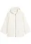 Giacca in pile teddy con spacchi laterali, bonprix
