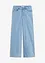 Jeans wide leg elasticizzati, vita media, bonprix