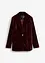 Blazer in velluto con effetto crash, bonprix