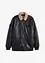 Giacca invernale in similpelle stile bomber, bonprix