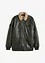 Giacca invernale in similpelle stile bomber, bonprix