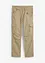 Pantaloni cargo in puro cotone loose fit, straight, bonprix