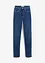 Jeans termici straight, a vita alta, bonprix