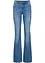 Jeans bootcut elasicizzati, vita media, bonprix