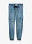 Jeans in felpa con tasche cargo regular fit, straight, bonprix