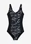 Costume intero con scollatura a V e effetto modellante leggero, bonprix