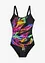 Costume intero con scollatura a V e effetto modellante leggero, bonprix