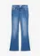 Jeans bootcut elasticizzati a vita alta, bonprix