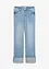 Jeans straight con cinta comoda, vita media, bonprix