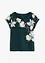 T-shirt in cotone biologico con stampa a fiori, bonprix