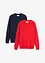 Maglione in filato fine di puro cotone (pacco da 2), bonprix
