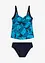 Tankini con arricciatura (set 2 pezzi), bonprix