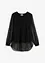 Maglione con maniche in chiffon, bonprix