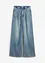 Jeans wide leg, a vita alta, bonprix