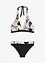 Bikini all'americana (set 2 pezzi) in poliammide riciclata, bonprix