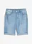 Bermuda elasticizzati di jeans, slim fit, bonprix