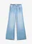 Jeans wide leg, vita alta, bonprix