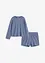 Tuta da casa in jersey alveolare con pantaloncini, bonprix