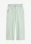 Pantaloni culotte elasticizzati in twill con cintura, bonprix