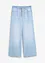 Jeans wide leg con cinta comoda, vita media, bonprix