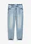 Jeans cropped classic fit elasticizzati, tapered, bonprix