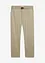 Pantaloni chino regular fit elasticizzati con cintura, straight, bonprix