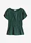 Top a blusa con arricciature, bonprix