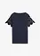 Maglia in puro lino con maniche effetto uncinetto, bonprix