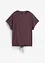 Maglia con laccetto da annodare al fondo in misto cotone e viscosa, bonprix