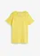 Maglia in puro lino con pizzo, bonprix