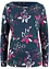 Maglia a maniche lunghe in fantasia floreale, bonprix