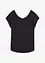 Maglia con inserto effetto uncinetto, bonprix