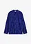 Blusa leggermente trasparente con applicazione floreale, bonprix