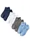 Calzini per sneakers con cotone biologico (pacco da 8 paia), bonprix