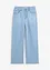 Jeans wide leg, vita media, bonprix