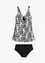 Tankini lungo (set 2 pezzi), bonprix