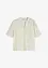 Blusa a maniche corte in puro cotone, bonprix