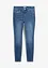 Jeans skinny elasticizzati cropped, a vita media, bonprix