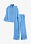 Pigiama oversize in tessuto di satin, bonprix