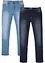 Jeans elasticizzati leggeri regular fit, straight (pacco da 2), bonprix
