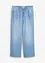 Jeans cropped straight con cinta comoda, vita media, bonprix