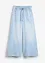 Jeans wide leg con cinta comoda, vita media, bonprix