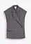 Gilet lungo con spalline imbottite, bonprix