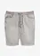 Bermuda in jeans elasticizzati con elastico in vita, regular fit, bonprix