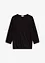 Maglia effetto a portafoglio con maniche a 3/4 e pizzo, bonprix