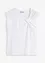 Maglia con dettaglio attorcigliato in misto cotone elasticizzato, bonprix