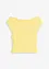 Maglia con spalle scoperte in puro cotone biologico, bonprix