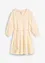 Abito in stile skater con laccetto da annodare e maniche voluminose a 3/4, bonprix