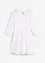 Abito in stile skater con laccetto da annodare e maniche voluminose a 3/4, bonprix